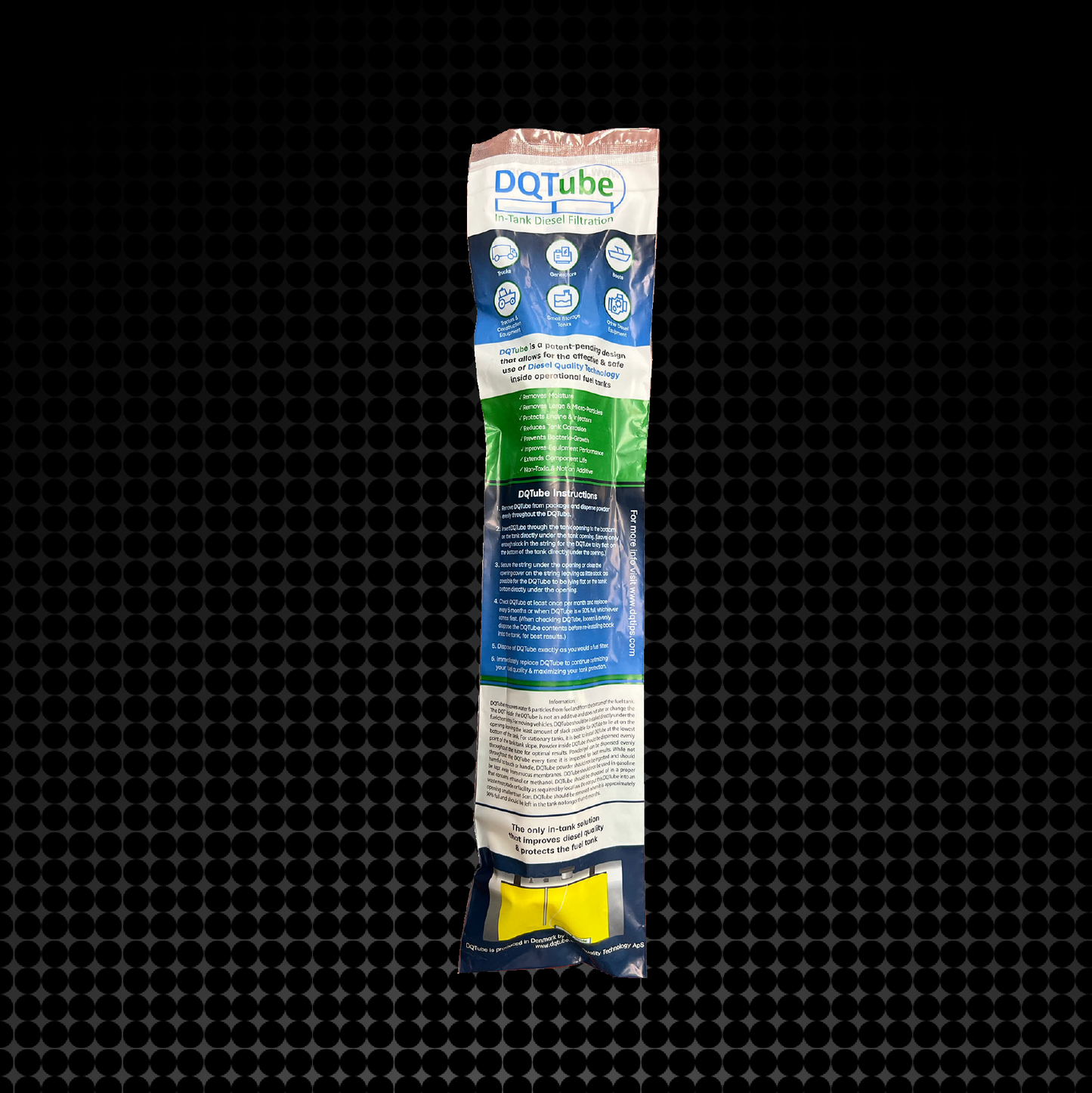 DQTube Pro (Nylon) Controls Water & Bacteria Filter - 2"