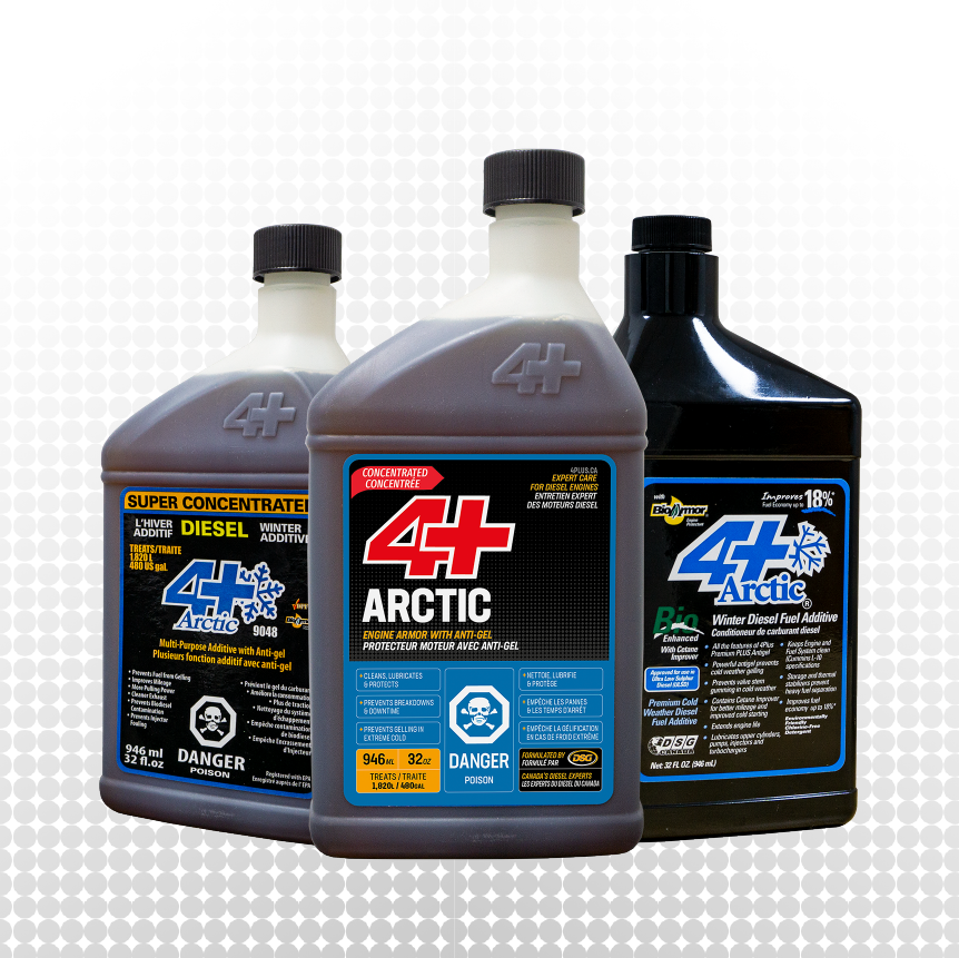 Best Winter Diesel Fuel Additives | 4+ Arctic: Anti-Gelling Additive – 4+ Fuel Additives