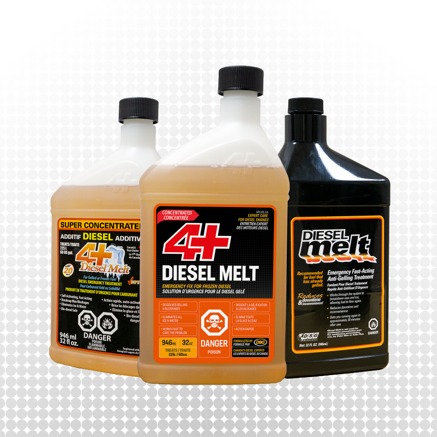 4+ Diesel Melt: Emergency Anti-Gelling