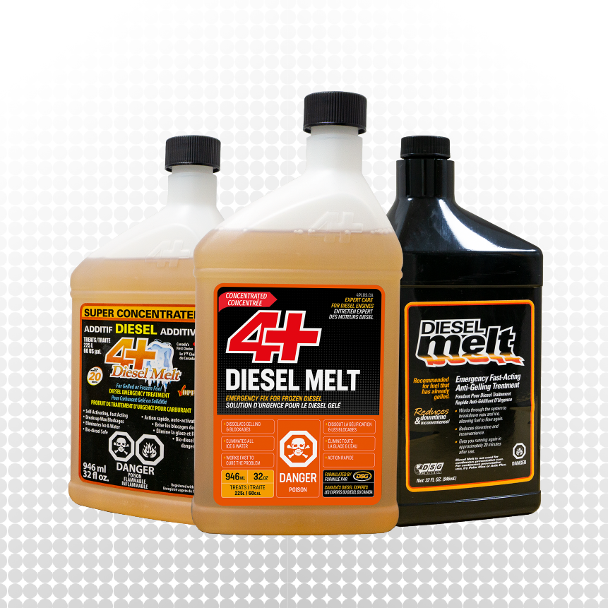 Emergency Winter Diesel Fuel Treatment 4+ Diesel Melt Additive 4