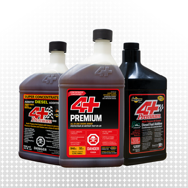 Diesel Performance & Fuel Efficiency Additive 4+ Premium Diesel Treatment 4+ Fuel Additives